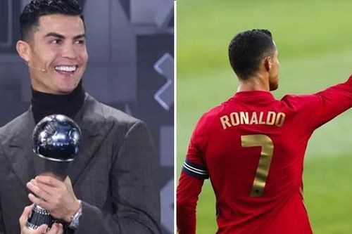 Cristiano Ronaldo bất ngờ nói đến thời điểm giải nghệ sau khi nhận giải thưởng của FIFA