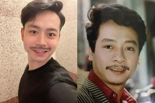 Con trai cố NSND Hoàng Dũng 'cosplay' bố giống như 'hai giọt nước'