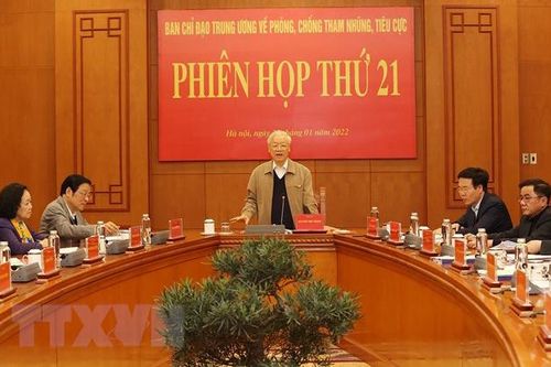 Kiên quyết, kiên trì, đẩy mạnh hơn nữa phòng, chống tham nhũng, tiêu cực