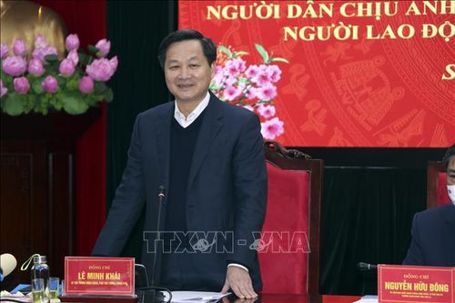 Phó Thủ tướng Lê Minh Khái thăm, làm việc và tặng quà Tết cho người dân Sơn La