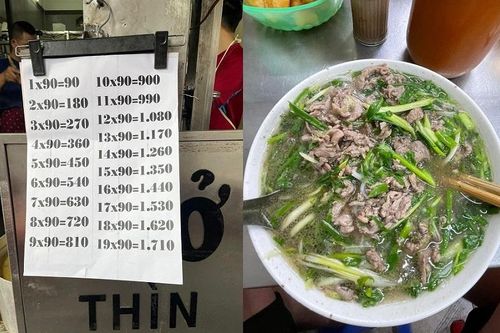 Phở bò 90.000 đồng/bát: Dân mạng phát sốt, ông chủ phản ứng gắt