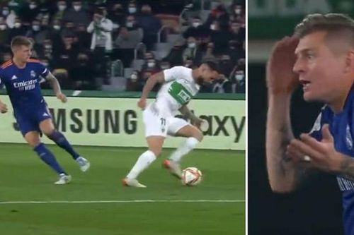 Kroos sốc vì nhận 'thẻ vàng ma'