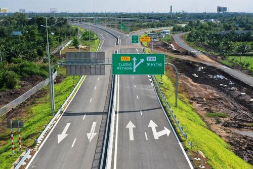 Từ ngày 25-1, ô tô được lưu thông hai chiều trên cao tốc Trung Lương – Mỹ Thuận