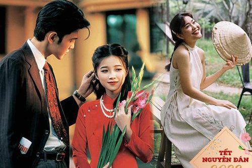 Phát sốt với trào lưu chụp ảnh áo dài Tết: Càng quê càng xịn