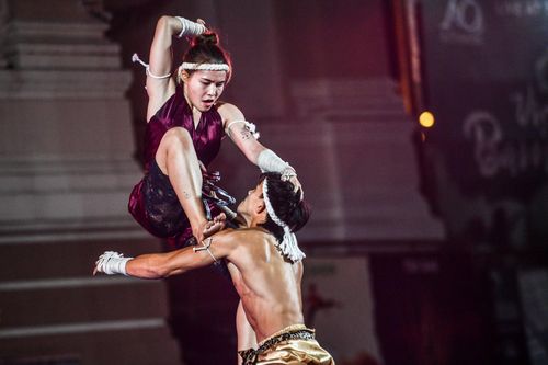 Mãn nhãn với các tiết mục trình diễn võ thuật tại Nhà hát TP.HCM