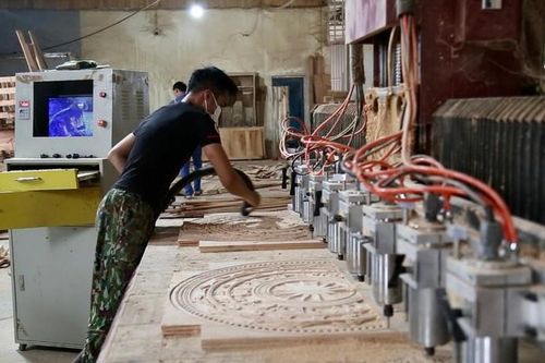 Làng mộc Tràng Đình tất bật vụ Tết