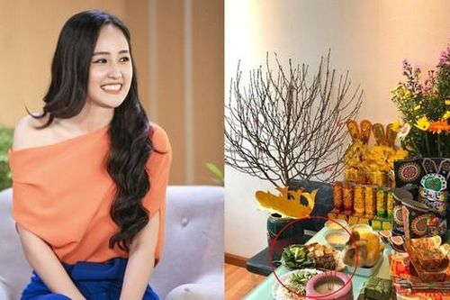Gia chủ 'hồn nhiên' Mai Phương Thúy gây tranh cãi khi cúng ông Công - ông Táo bằng bún đậu