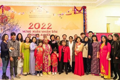 Đại sứ quán Việt Nam tại Morocco tổ chức Tết cộng đồng mừng Xuân Nhâm Dần 2022