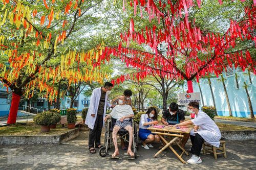 Cây ước nguyện của bệnh nhân đón Tết xa nhà