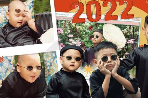 Nhóc tỳ nhà Trà My Idol cosplay 'thầy đồ': Harry cực điển trai, Hayden thả dáng mặn mòi