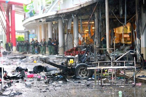 Miền nam Thái Lan hứng 13 vụ nổ liên tiếp, 2 đối tượng bị tiêu diệt