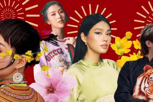 Châu Bùi, Quỳnh Anh Shyn, Cô Em Trendy đọ sắc với váy áo lung linh, 'chanh sả' đón Tết