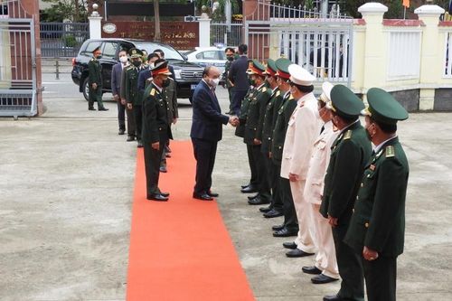 Chủ tịch nước Nguyễn Xuân Phúc thăm và chúc Tết tại Đà Nẵng