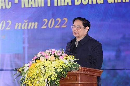 Thủ tướng Phạm Minh Chính dự lễ khánh thành cao tốc Cao Bồ - Mai Sơn