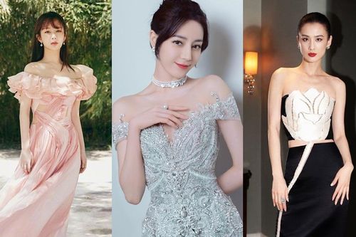Mỹ nhân Hoa ngữ đọ dáng với váy áo của NTK Việt: Nhiệt Ba, Dương Tử chưa phải trùm cuối