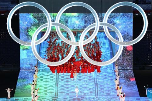 Ngắm loạt ảnh đẹp siêu thực từ lễ khai mạc Olympic mùa Đông ở Bắc Kinh