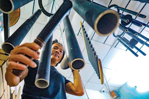 Đằm mình trong chuông gió