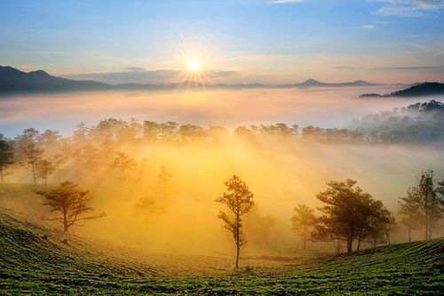 Ngắm nhìn cảnh sắc đẹp mê hồn của thiên nhiên Lâm Đồng