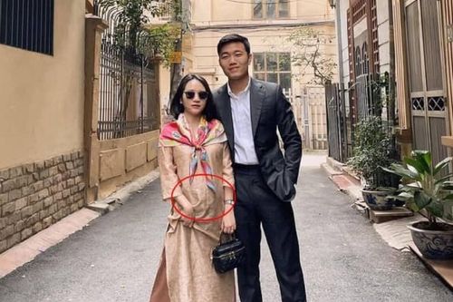Nhuệ Giang - vợ Xuân Trường xuất hiện với vòng 2 bất thường, ngầm xác nhận tin đồn mang thai?