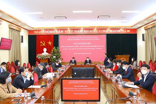 Tọa đàm khoa học 'Đồng chí Trường Chinh-nhà lãnh đạo đổi mới, sáng tạo'