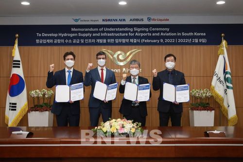 Airbus hợp tác tiên phong nhiên liệu hydro trong lĩnh vực hàng không tại Hàn Quốc