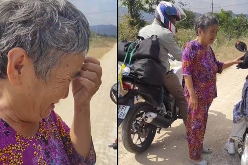 Mẹ khóc ngày tiễn con lên thành phố sau kỳ nghỉ Tết, phản ứng của cô gái gây chú ý