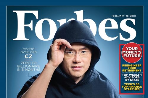 Binance đầu tư 200 triệu USD vào Forbes