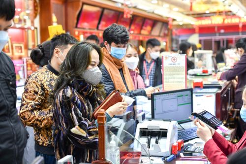 Giá vàng đồng loạt giảm sau ngày vía Thần Tài
