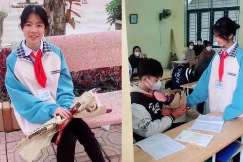 Clip nữ sinh tặng hoa cho crush trong lớp học có gì 'hot' mà thu hút hơn 3 triệu lượt xem?