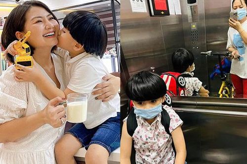 Mẹ đơn thân Ngọc Lan vất vả vừa chăm con vừa 'đốt mỡ'