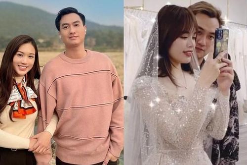 Vừa chia tay Ngọc ở 'Phố Trong Làng', Phạm Anh Tuấn đã đi chọn váy cưới cùng cô gái khác