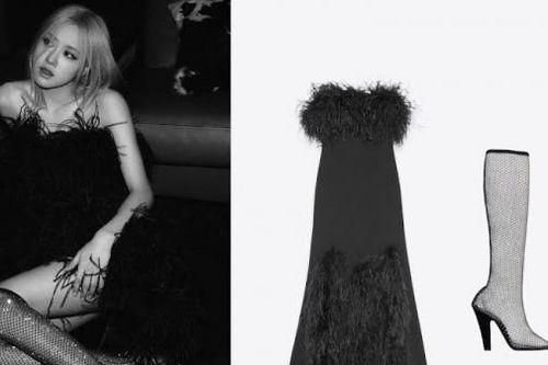 Soi giá loạt trang phục thuộc BST Xuân 2022 từ thương hiệu Saint Laurent của Rosé BLACKPINK