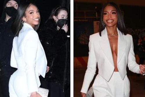 Lori Harvey diện mốt không nội y 'nóng mắt'