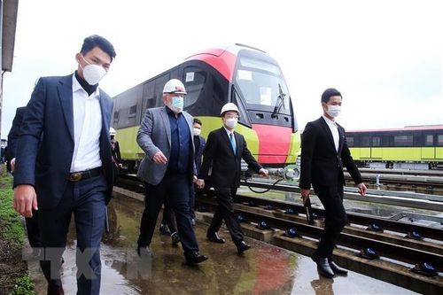 Hà Nội đảm bảo tiến độ dự án đường sắt đô thị Nhổn-ga Hà Nội