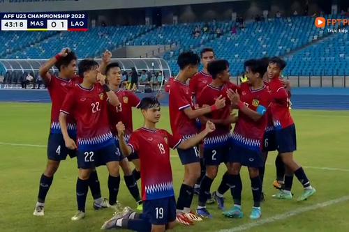 Giải vô địch U23 Đông Nam Á 2022: Loại U23 Malaysia, đội tuyển U23 Lào xuất sắc vào bán kết