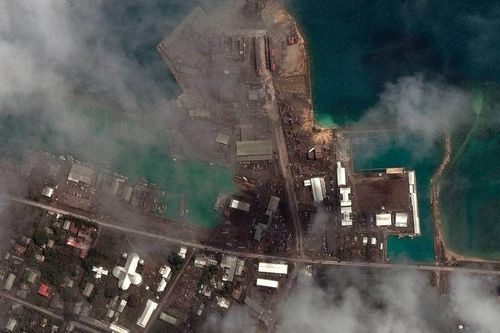 Bài đăng đầu tiên trên mạng xã hội ở Tonga sau thảm họa