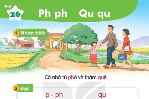 Sách Tiếng Việt 1 có dạy chữ 'p' không?