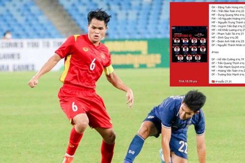 Ăn hiếp 'voi con' Thái Lan đến 2 lần, U23 Việt Nam bị soi lớn tuổi hơn đối thủ