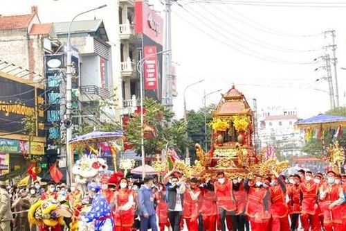 Nghi lễ rước kiệu độc đáo xuân ở xứ Lạng