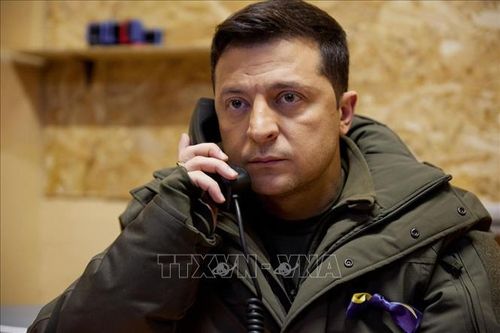 Tổng thống Ukraine điện đàm với các nhà lãnh đạo Anh, Ba Lan và EU
