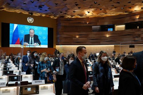 Nhiều nhà ngoại giao bỏ ra ngoài tại cuộc họp ở Geneva