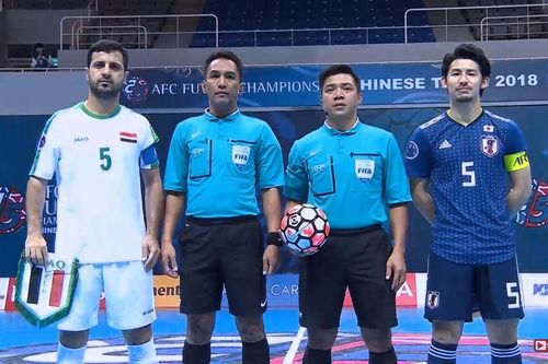 Trọng tài Trương Quốc Dũng tham gia điều hành vòng loại Cúp futsal châu Á 2022