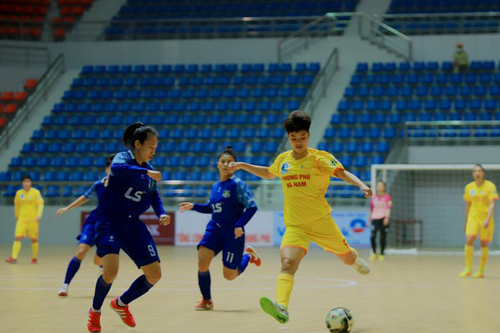 Thái Sơn Nam quận 8 thâu tóm danh hiệu giải futsal nữ quốc gia