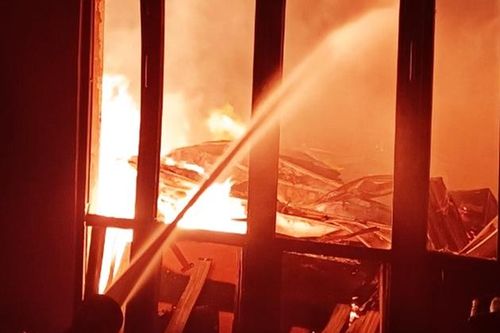 Cháy lớn trong KCN Nam Tân Uyên, tỉnh Bình Dương