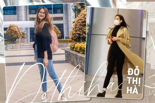 Đỗ Thị Hà biến sân trường thành sàn catwalk, style trước và sau đăng quang khác nhau thật