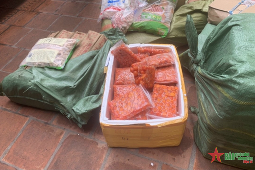 Thực phẩm đông lạnh không rõ nguồn gốc vẫn tràn lan thị trường