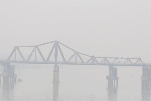 Nhiều khu vực tại Hà Nội chìm trong không khí ô nhiễm nặng