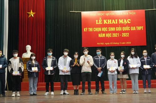 ĐHQG Hà Nội: Khai mạc Kỳ thi chọn học sinh giỏi quốc gia