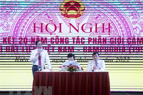 Tổng kết 20 năm đàm phán phân giới cắm mốc biên giới đất liền Việt Nam - Campuchia