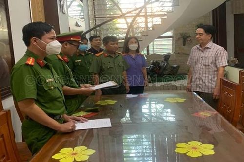Khởi tố, bắt tạm giam nguyên Phó Chủ tịch UBND thành phố Biên Hòa